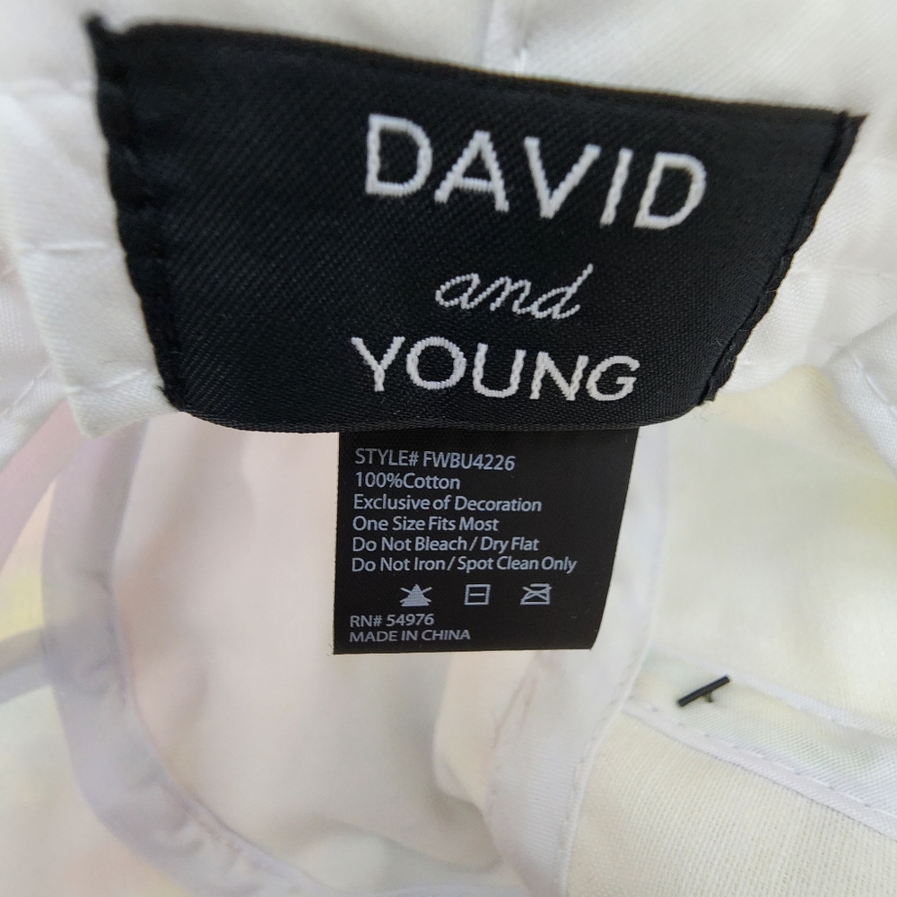 David and Young Pastel Tie Dye Bucket Hat - Picture 2 of 3